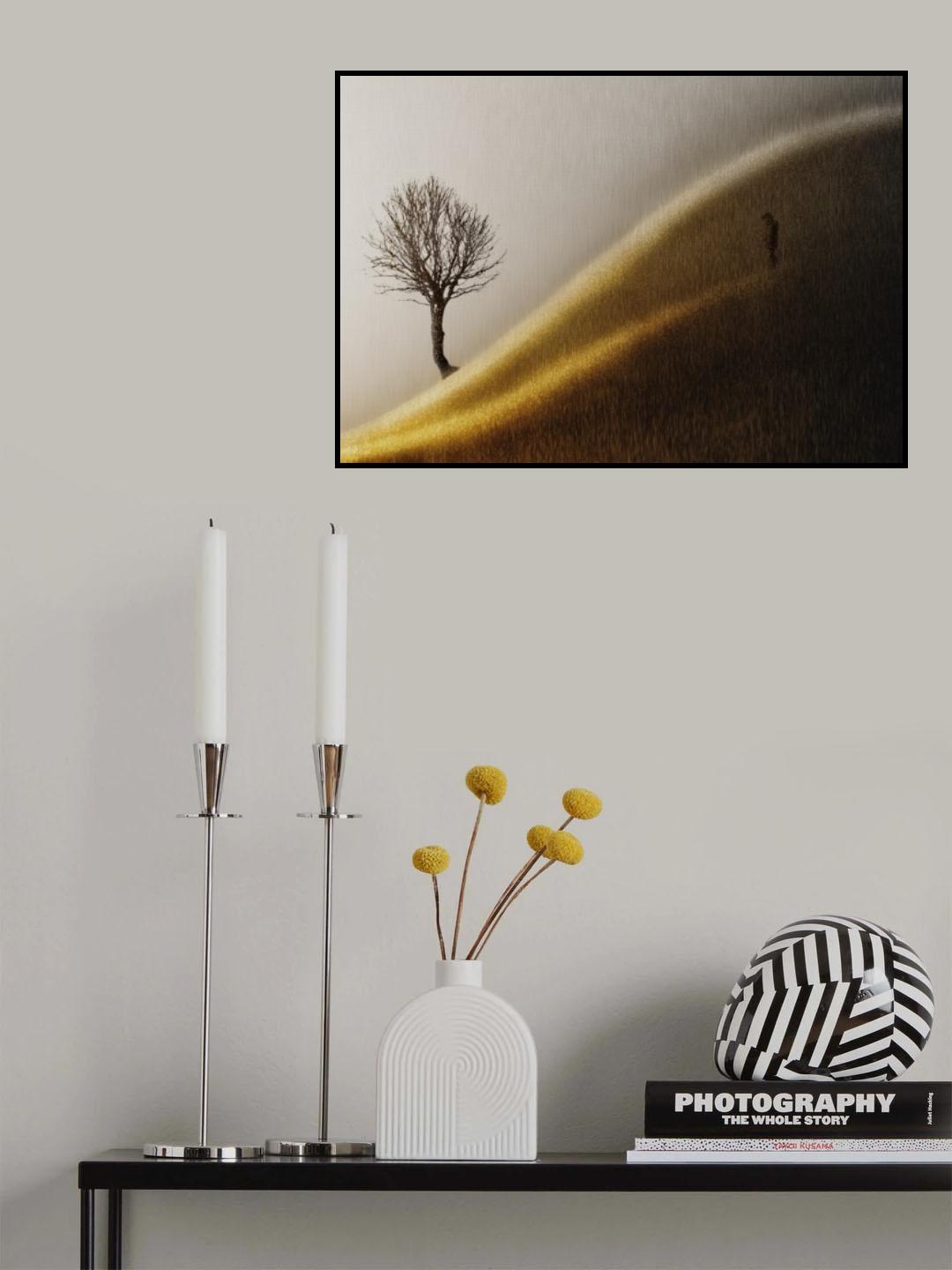 Golden hills Poster och Canvastavla