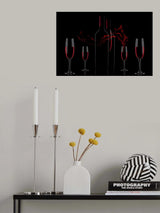 Wine&amp;Love Poster och Canvastavla