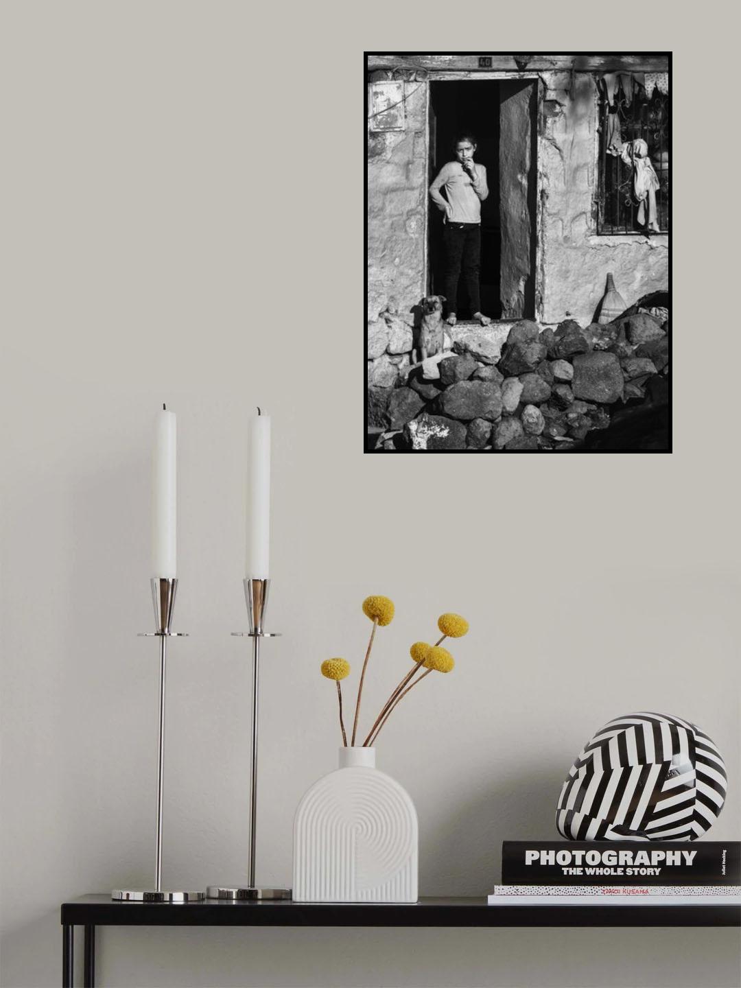 CURIOSITY IN THE EYES Poster och Canvastavla
