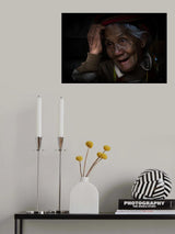 Chin woman Poster och Canvastavla