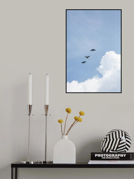 Flying Home Poster och Canvastavla
