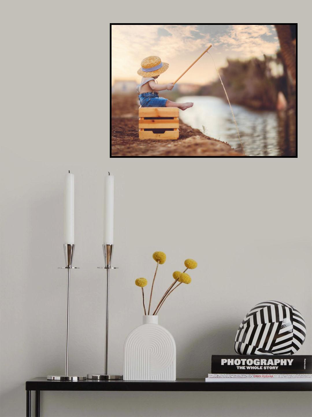 Fisherman Poster och Canvastavla