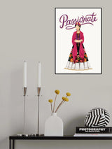 Frida Passionate Poster och Canvastavla