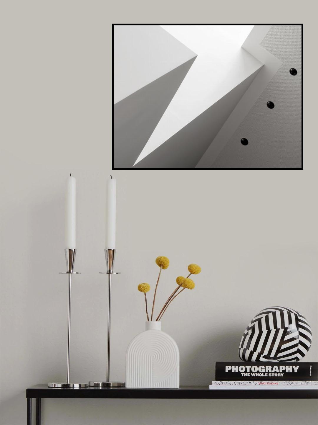 triangles with dots Poster och Canvastavla