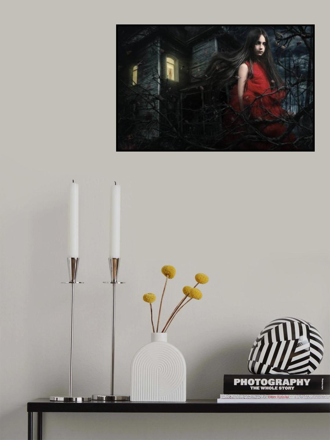 Damn old house Poster och Canvastavla