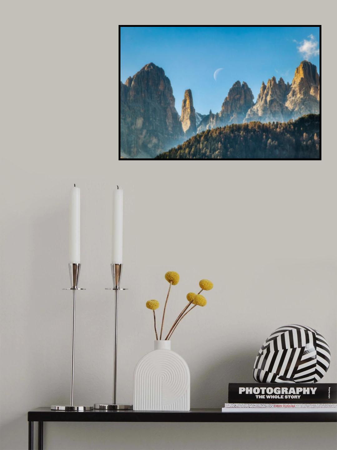 Dolmiti di Brenta, Italy Poster och Canvastavla