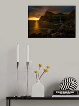 Mulafossur Poster och Canvastavla