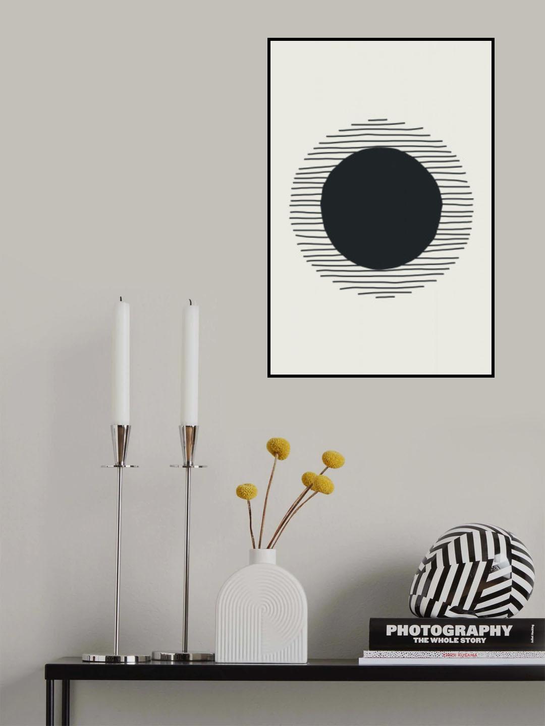 Circle Vibe Series #4 Poster och Canvastavla