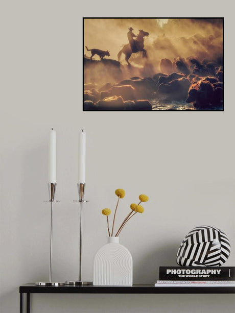 The buffalo shepherd Poster och Canvastavla