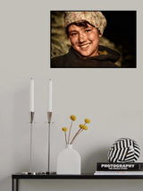 Charcoal boy Poster och Canvastavla