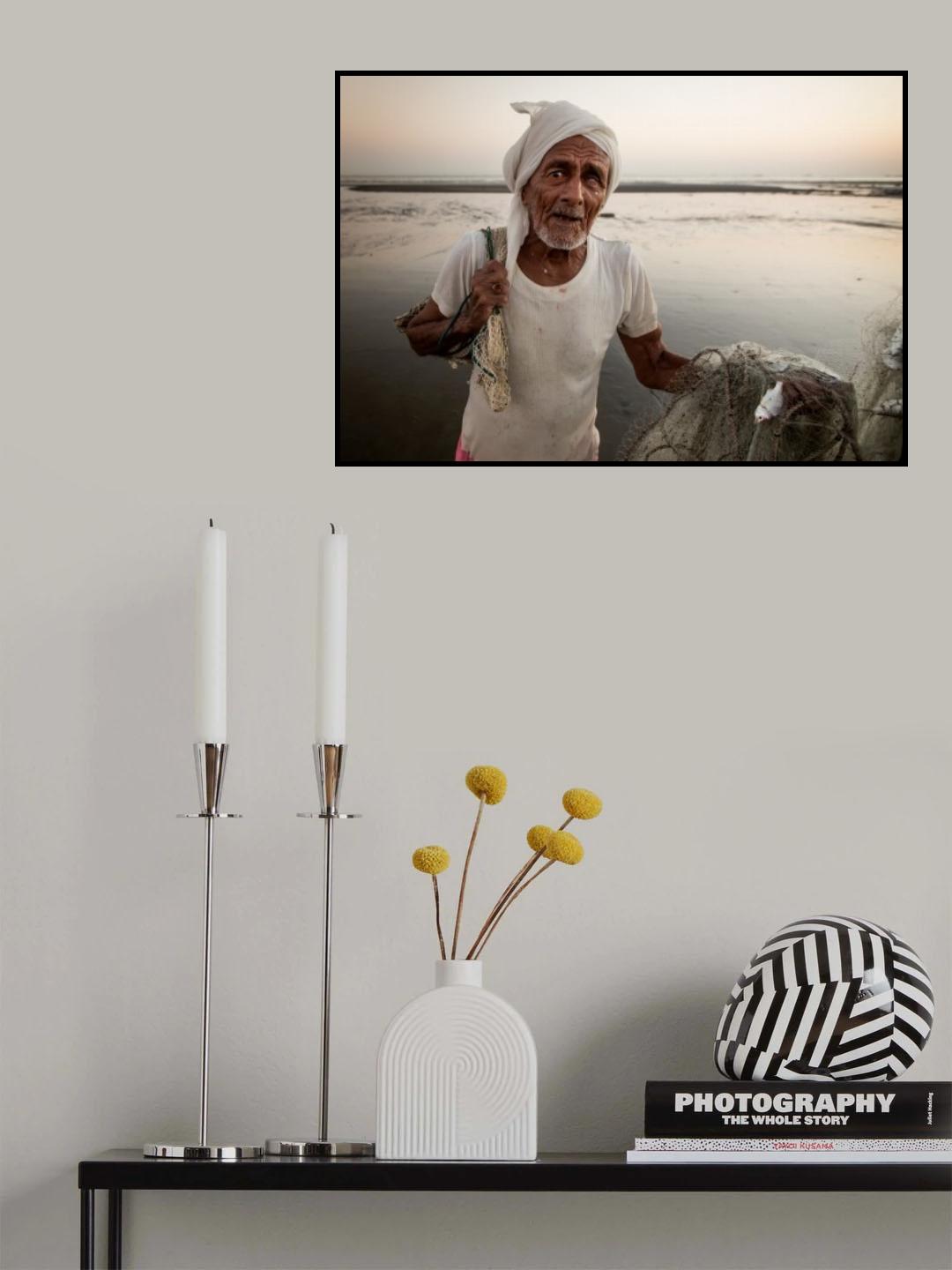 Fisherman Poster och Canvastavla