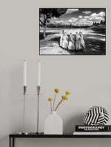 White clouds above Poster och Canvastavla