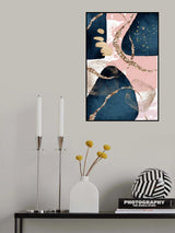 Fabulously Navy -1 Poster och Canvastavla