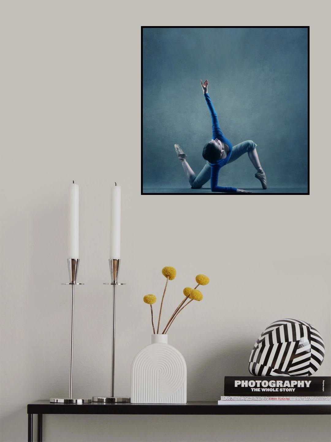 The girl  &amp; dance Poster och Canvastavla