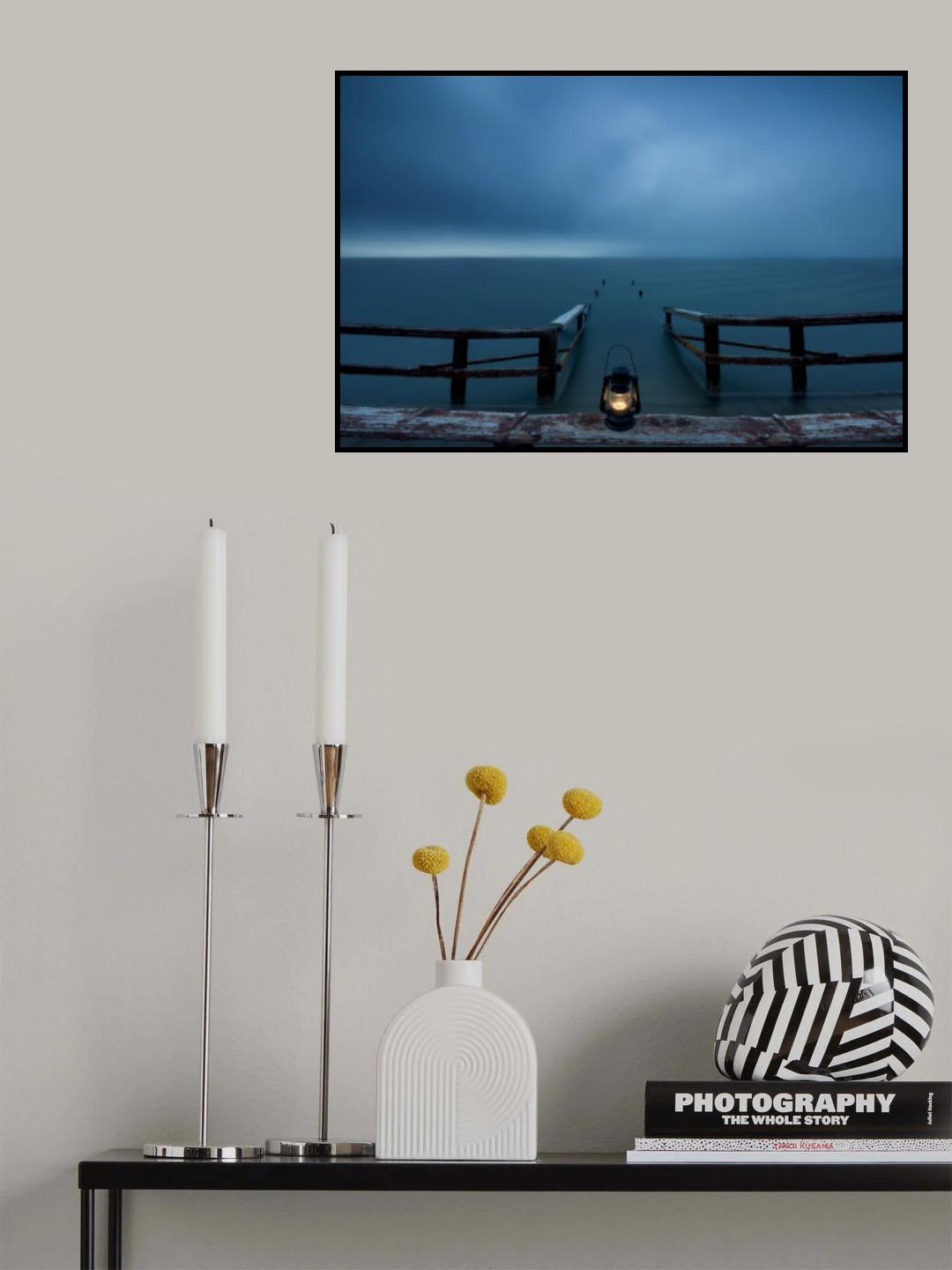 stairs to the sea Poster och Canvastavla
