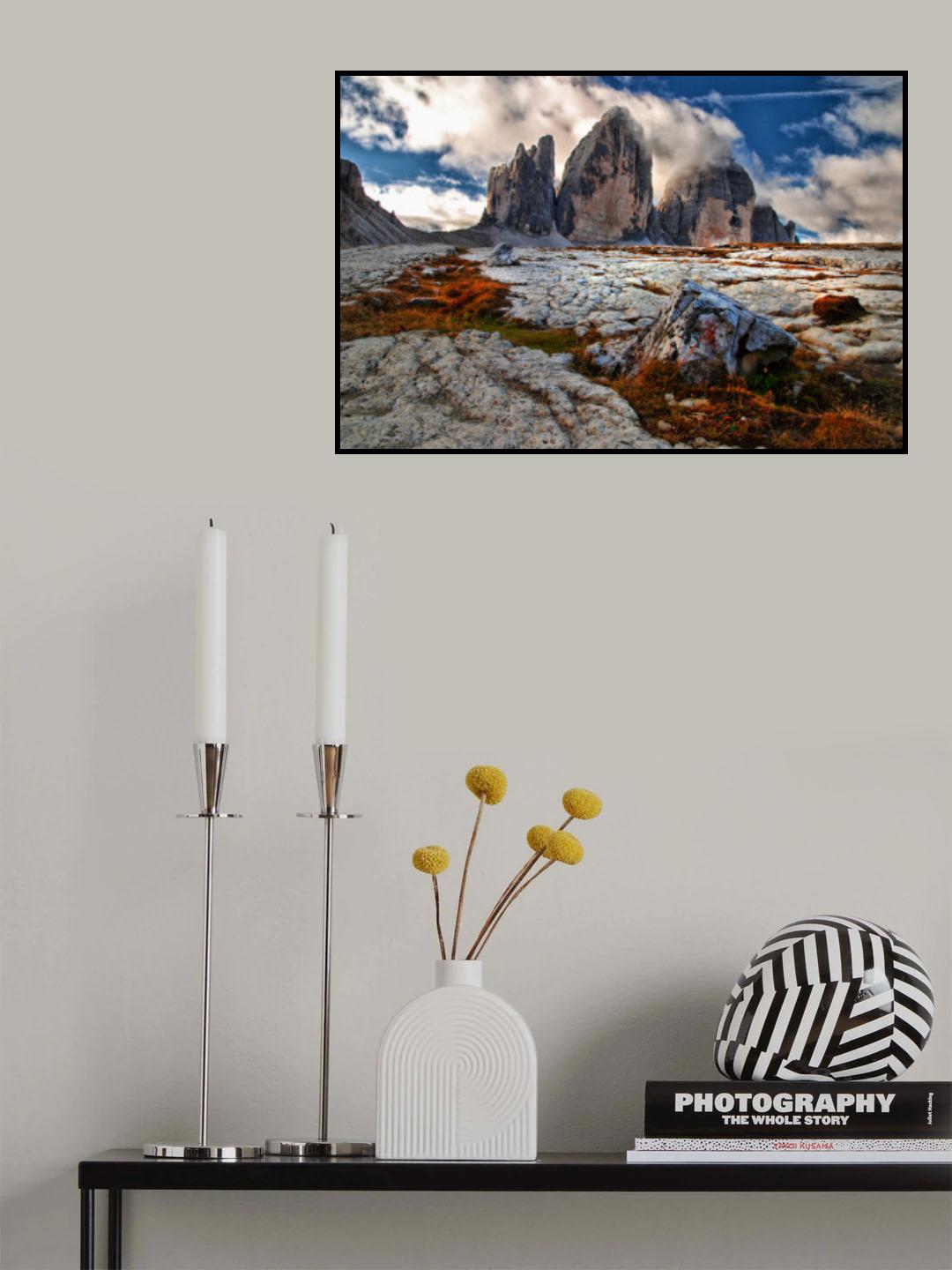 Tre Cime di Lavaredo Poster och Canvastavla
