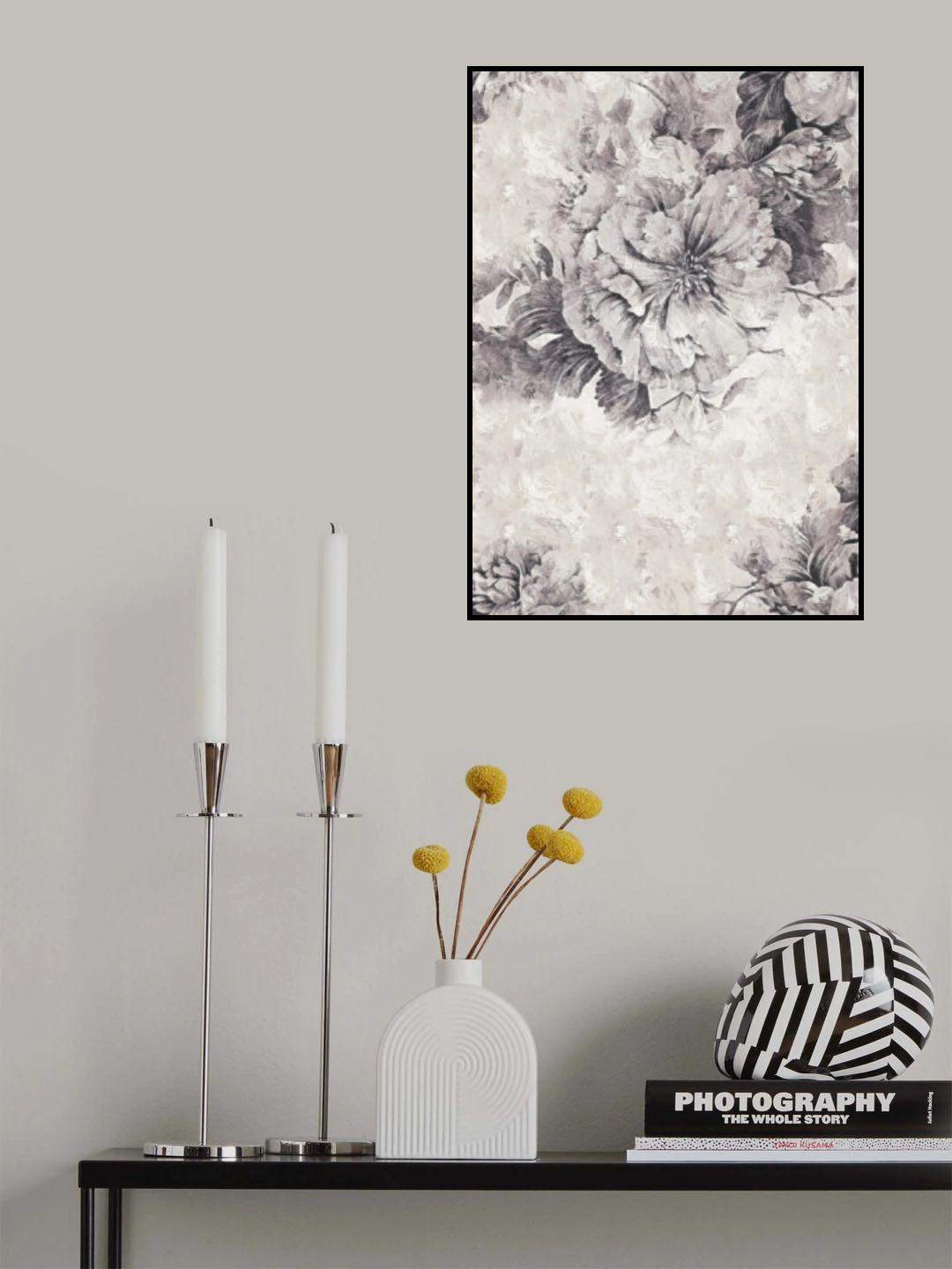 Poster 50x70 Flower01xd Hl Poster och Canvastavla