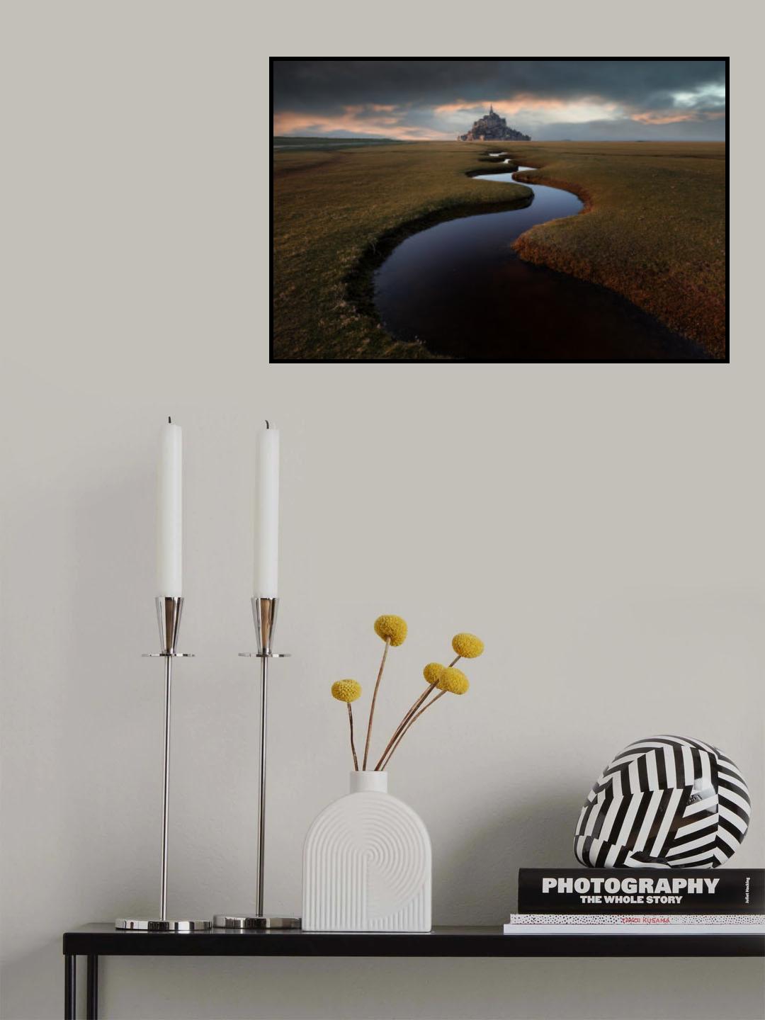 Le Mont Poster och Canvastavla