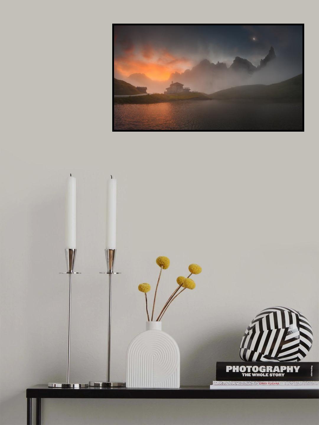 Baita Segantini Poster och Canvastavla