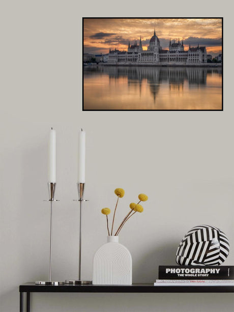 Sunrise in Budapest Poster och Canvastavla