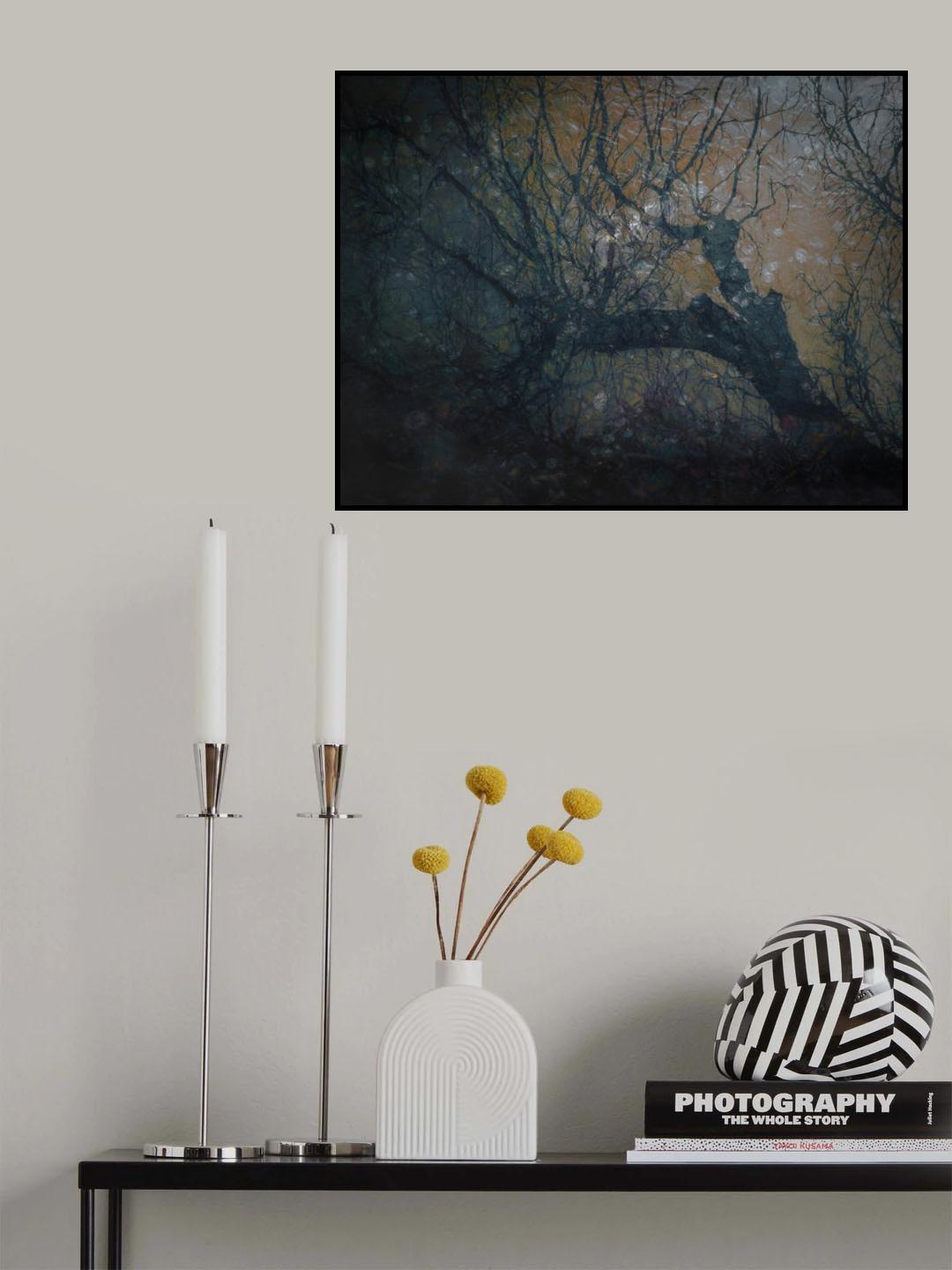Snow storm Poster och Canvastavla