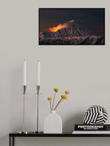 Dreamy Light On Mount Damavand Poster och Canvastavla