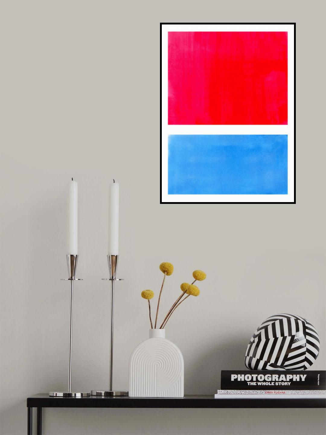 Colourfield 25 Poster och Canvastavla