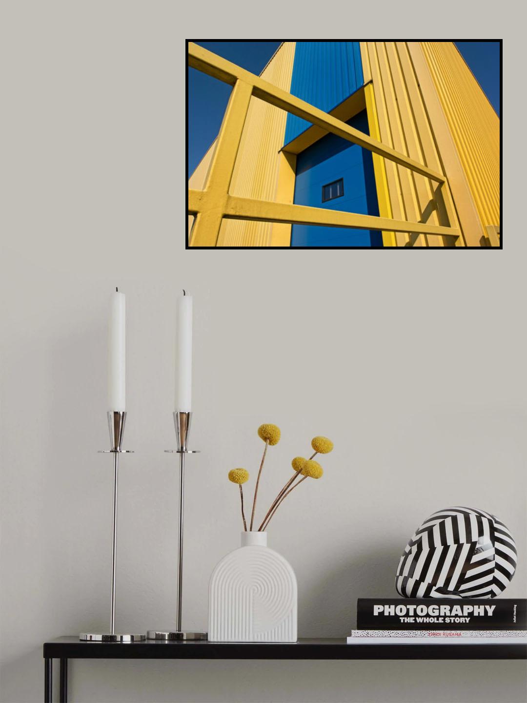 Swedish Colours Poster och Canvastavla