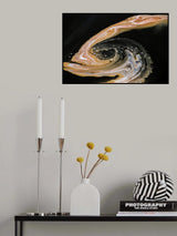 fly over the colorful swirl Poster och Canvastavla