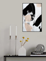 Black and Nude No 2 Poster och Canvastavla