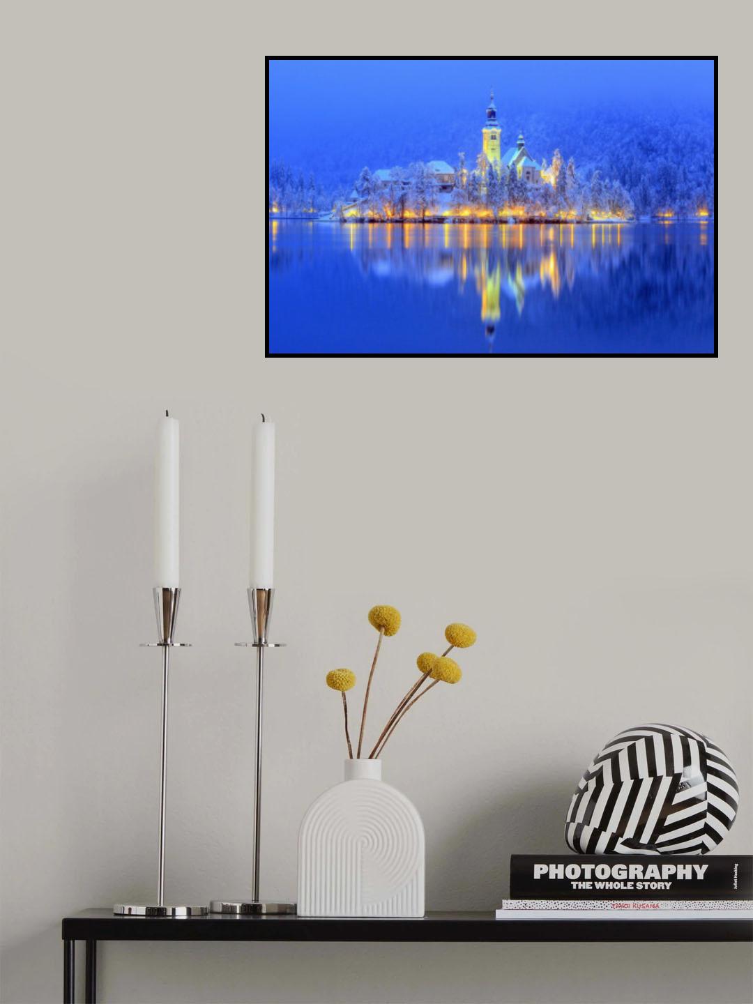 Bled Island Poster och Canvastavla