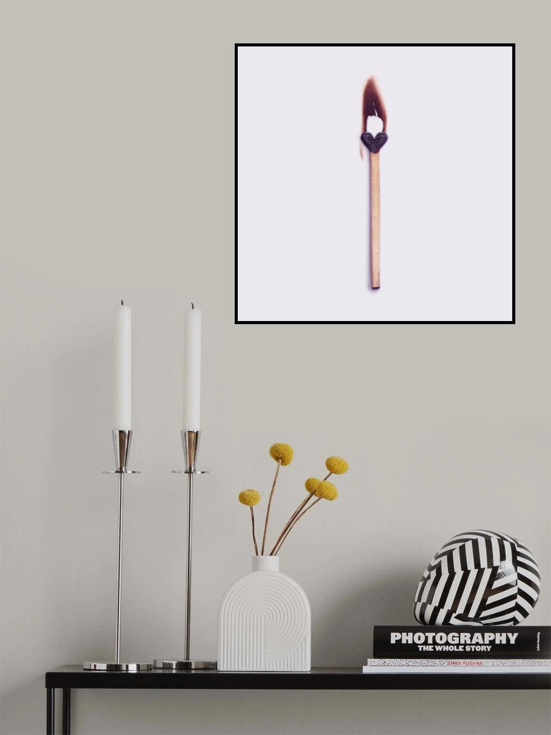 Burned love Poster och Canvastavla