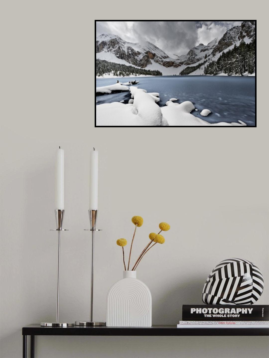 Last snowfall (La Basa la Mora) Poster och Canvastavla