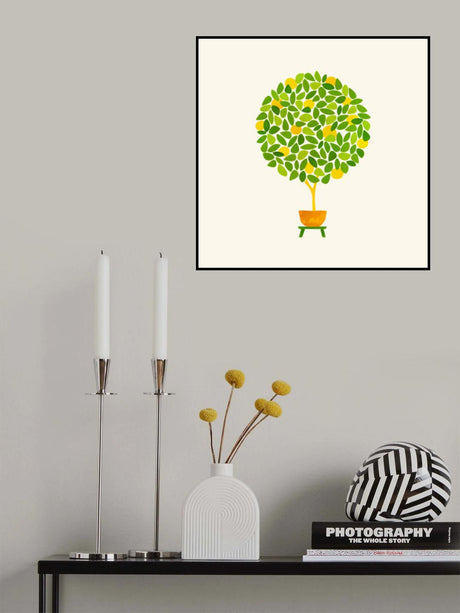 Lemon Topiary Poster och Canvastavla