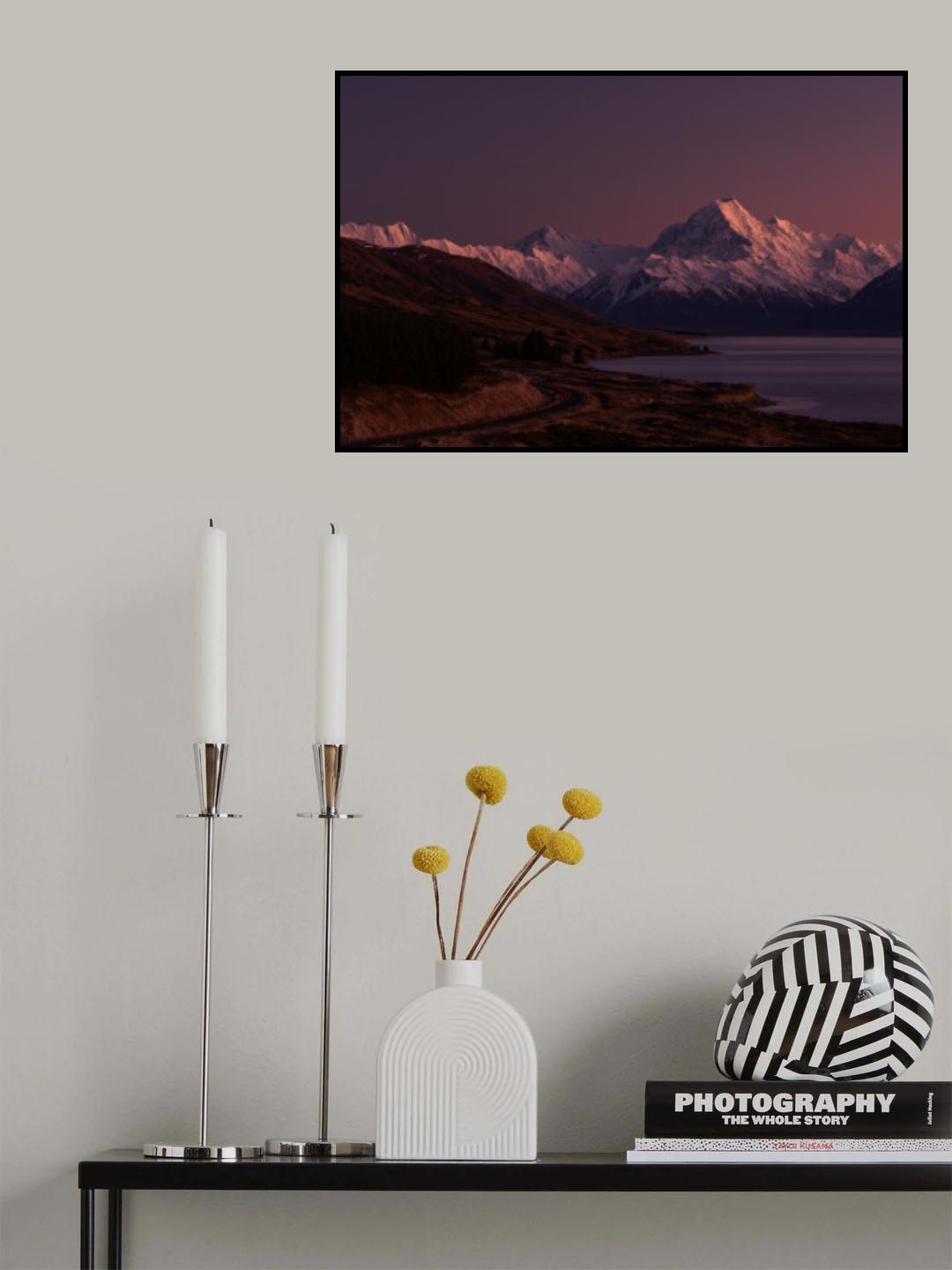 Aoraki/Mt Cook Poster och Canvastavla