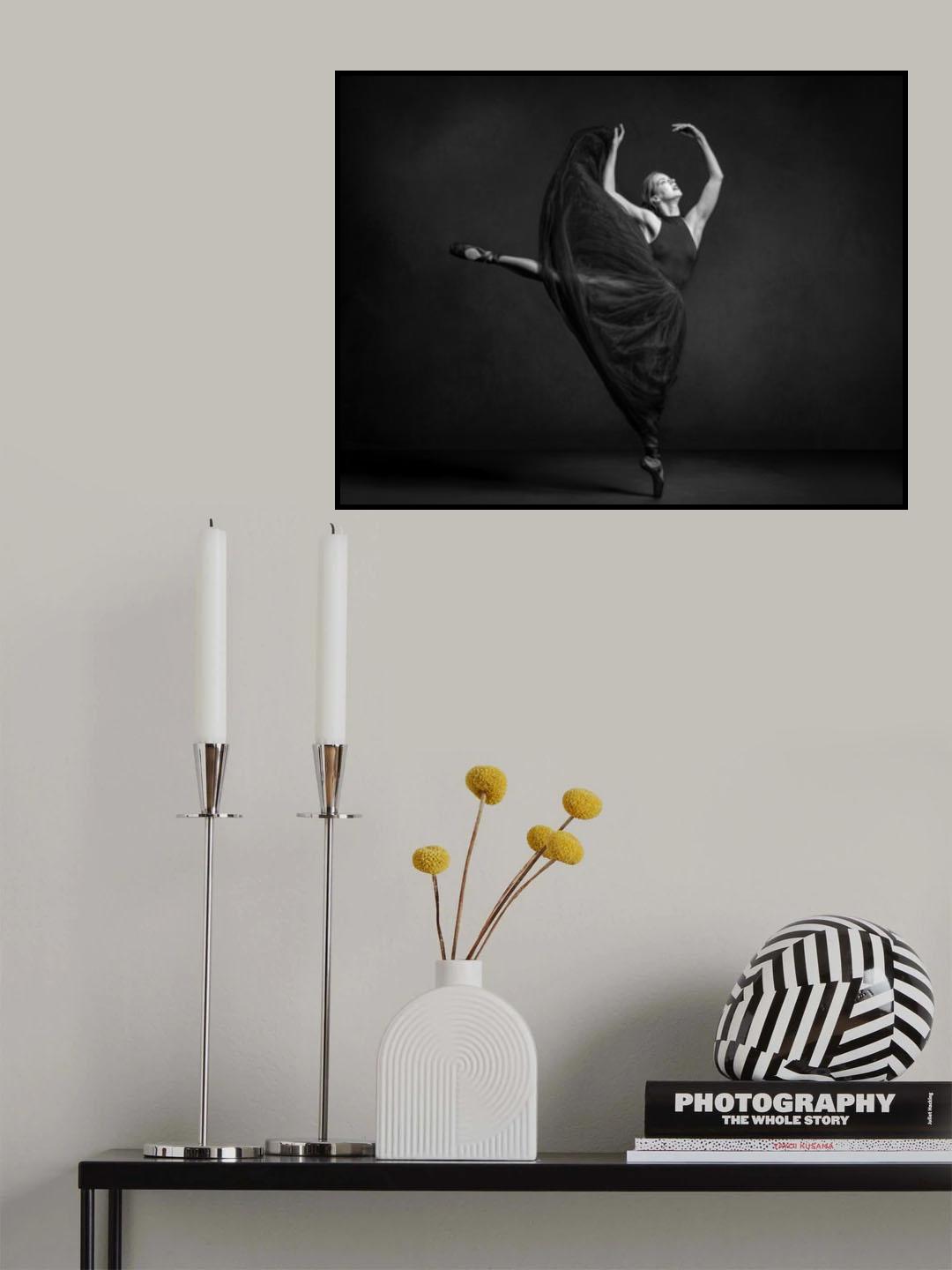 The Lady is Dancing for Me II Poster och Canvastavla