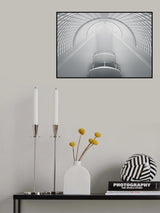 White Poster och Canvastavla