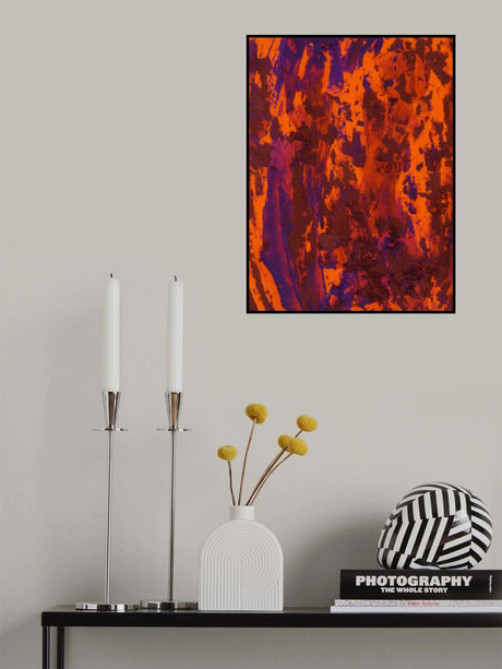 colored paints Poster och Canvastavla