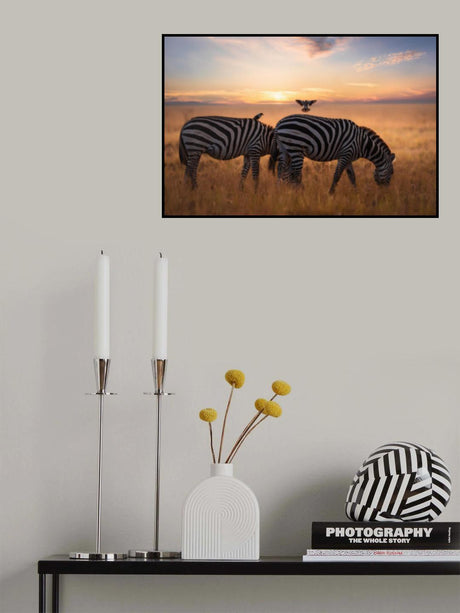 Sunrise Poster och Canvastavla