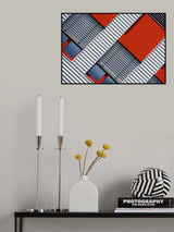Stripes and Windows III Poster och Canvastavla