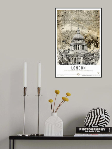 London St Pauls (City Breaks) Poster och Canvastavla