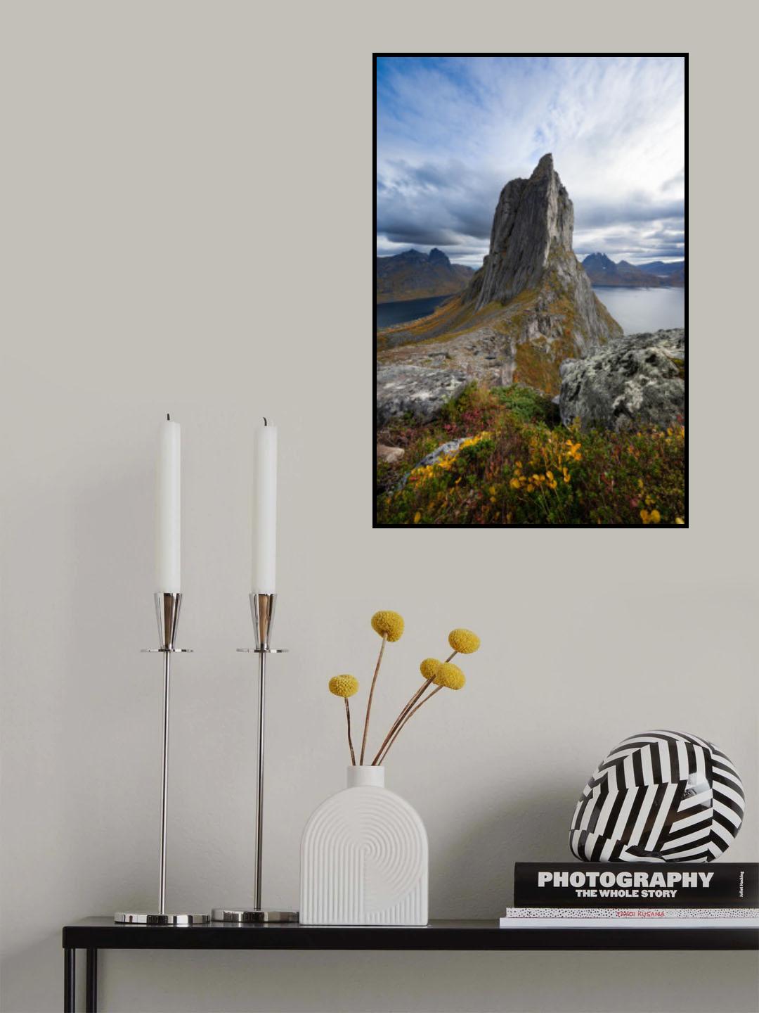 Segla in autumn colors Poster och Canvastavla