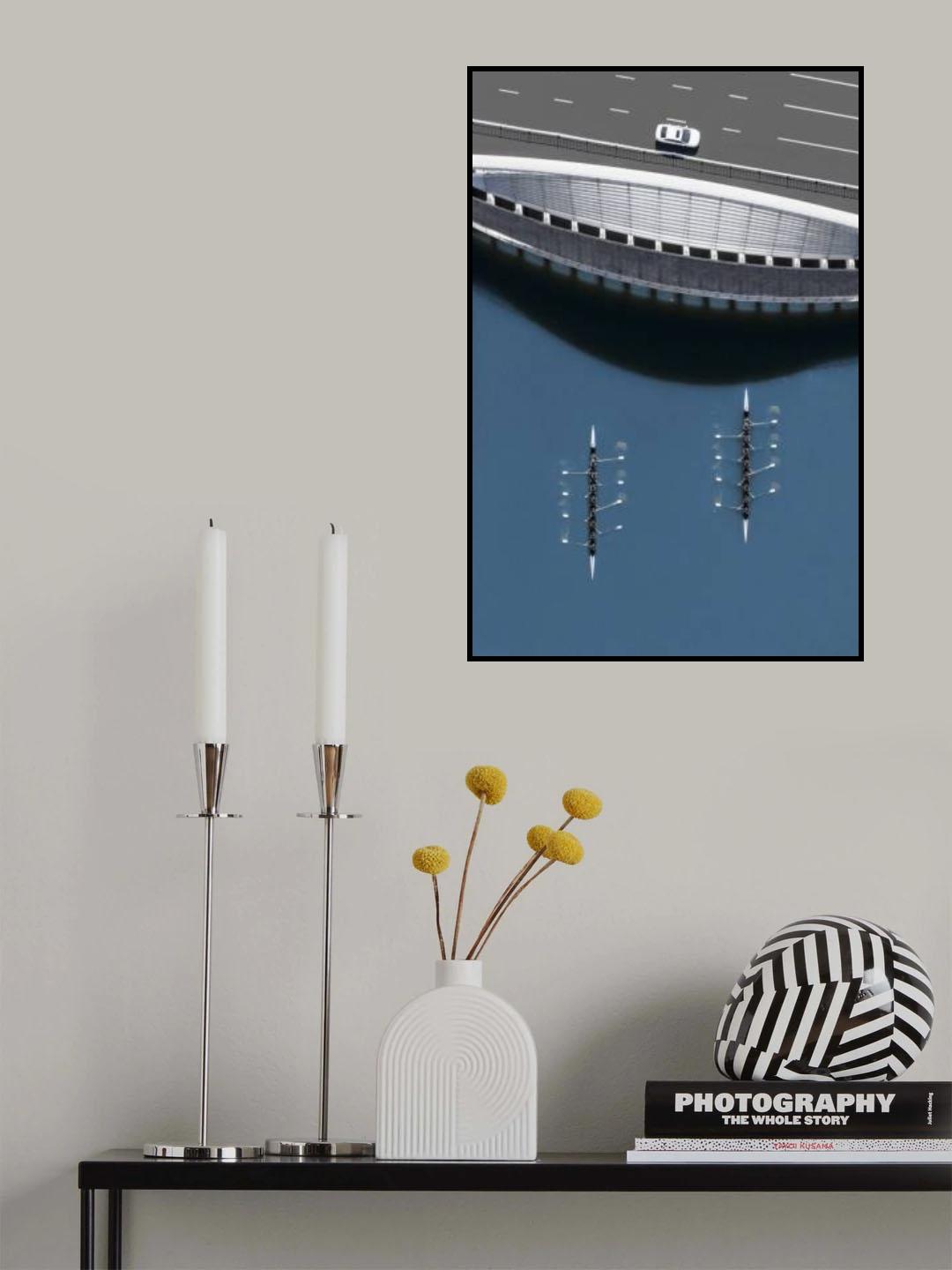 Racing Poster och Canvastavla