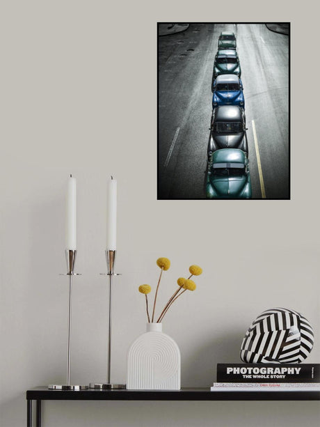 Vintage cars,Havana Fantasy Poster och Canvastavla