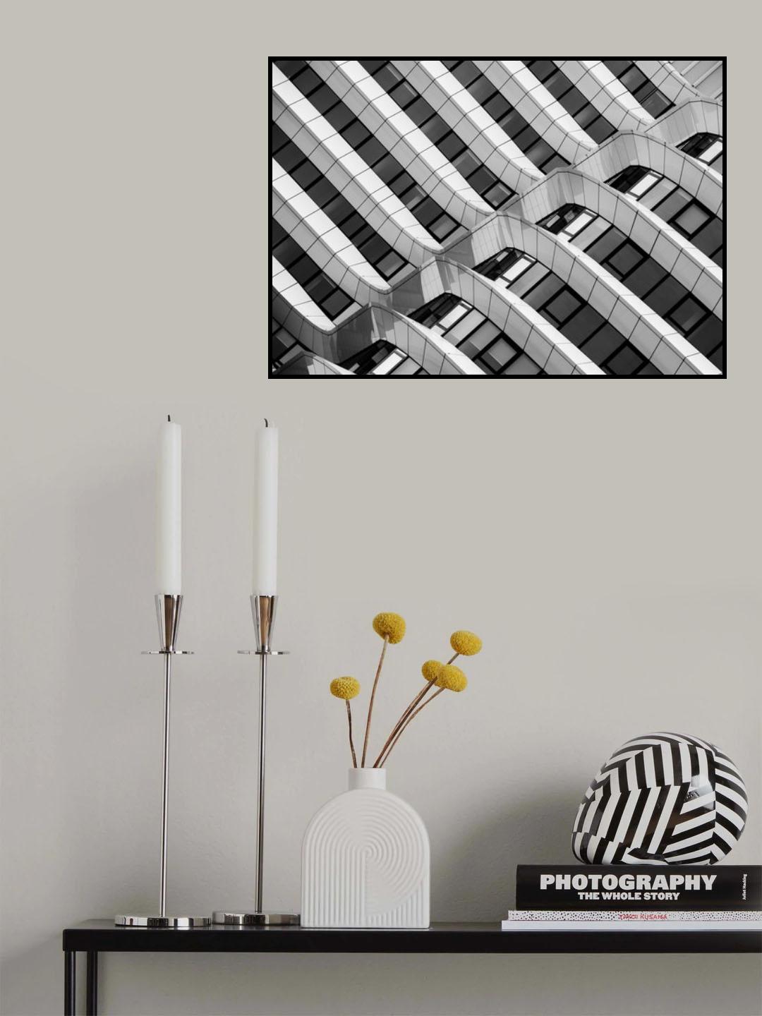 Curves Poster och Canvastavla