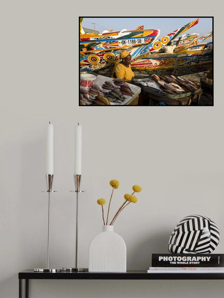 The fish monger Poster och Canvastavla