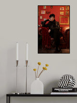 Red and Black Poster och Canvastavla