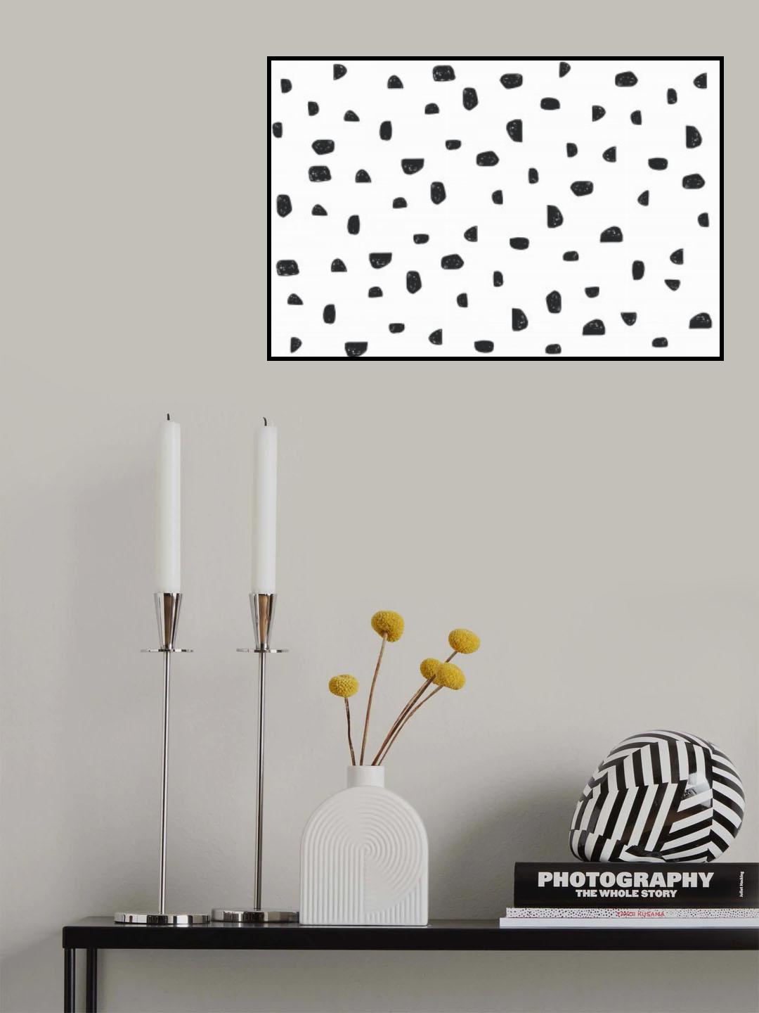 Spotty Stones Poster och Canvastavla