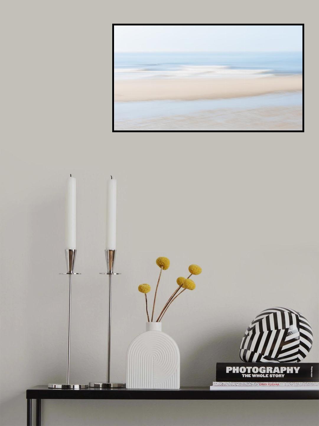 Beach and Sea Poster och Canvastavla