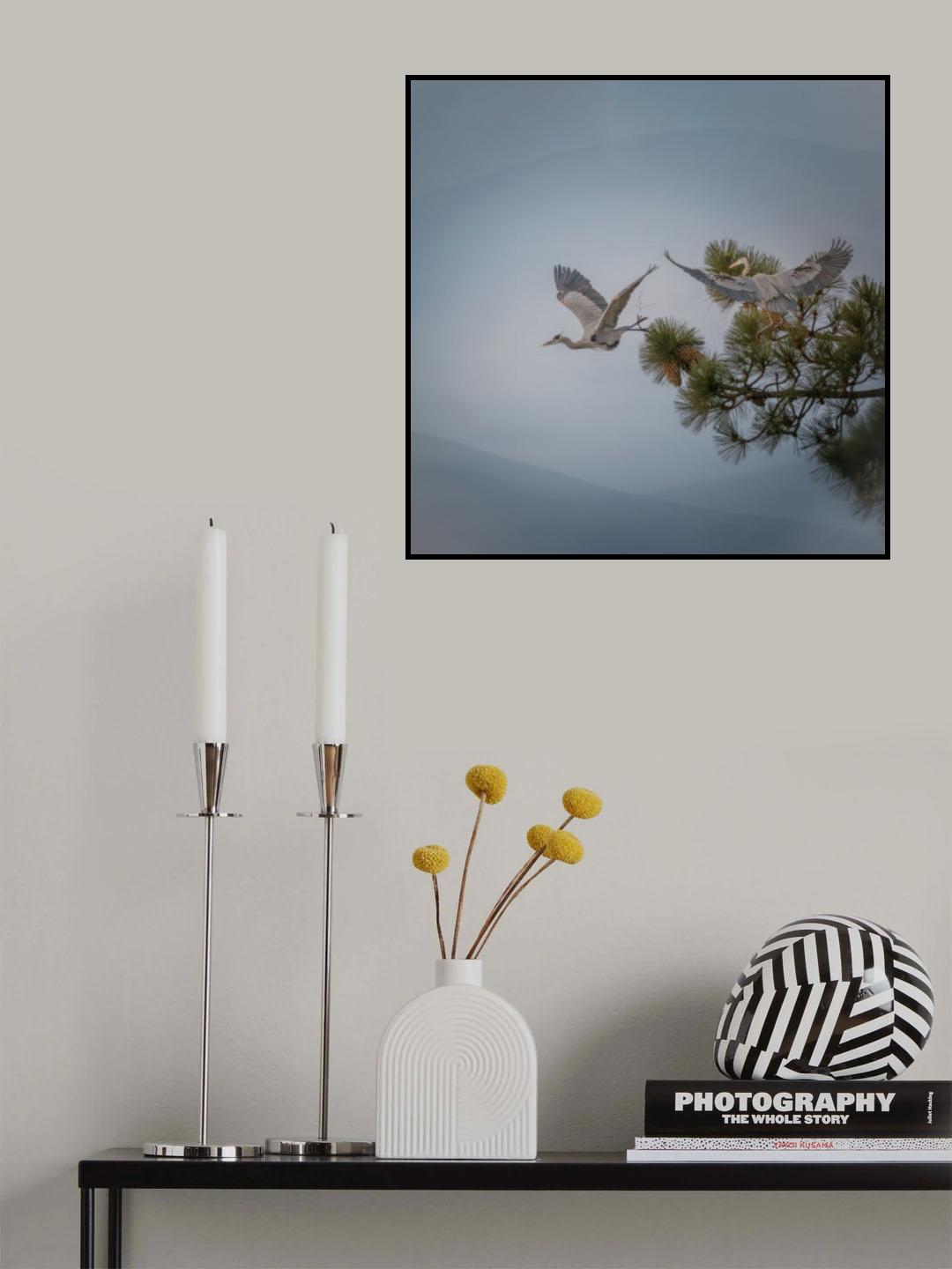 Love at Dusk Poster och Canvastavla